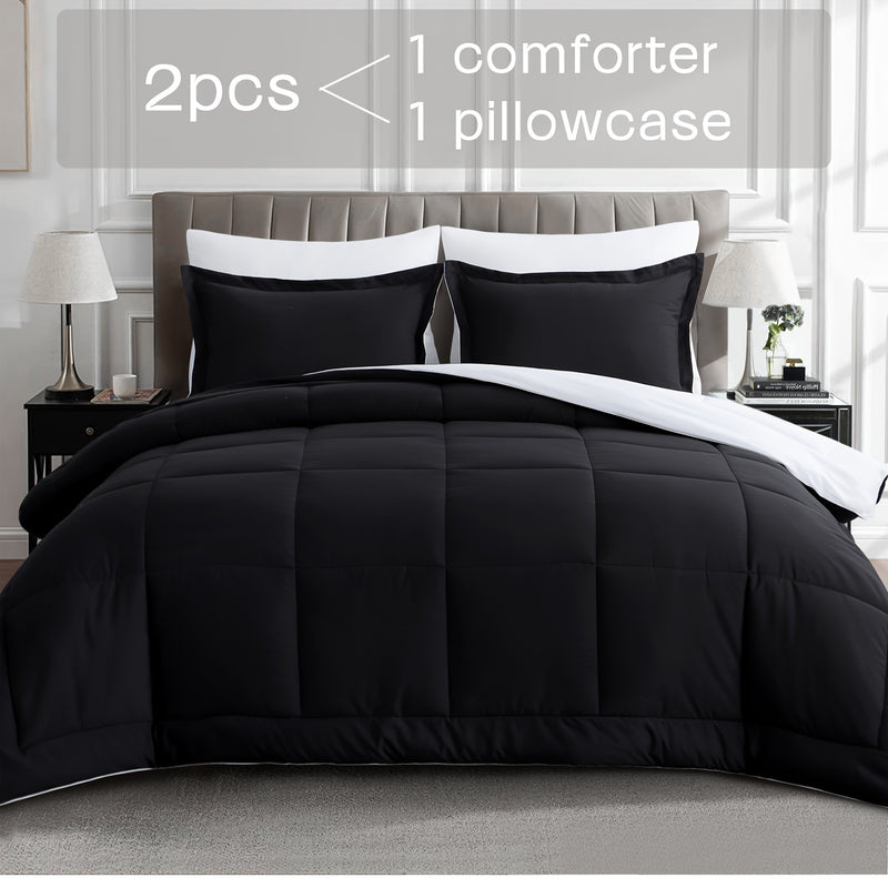 Luxurious Reversible Bedding Set Microfiber Bed in a Bag