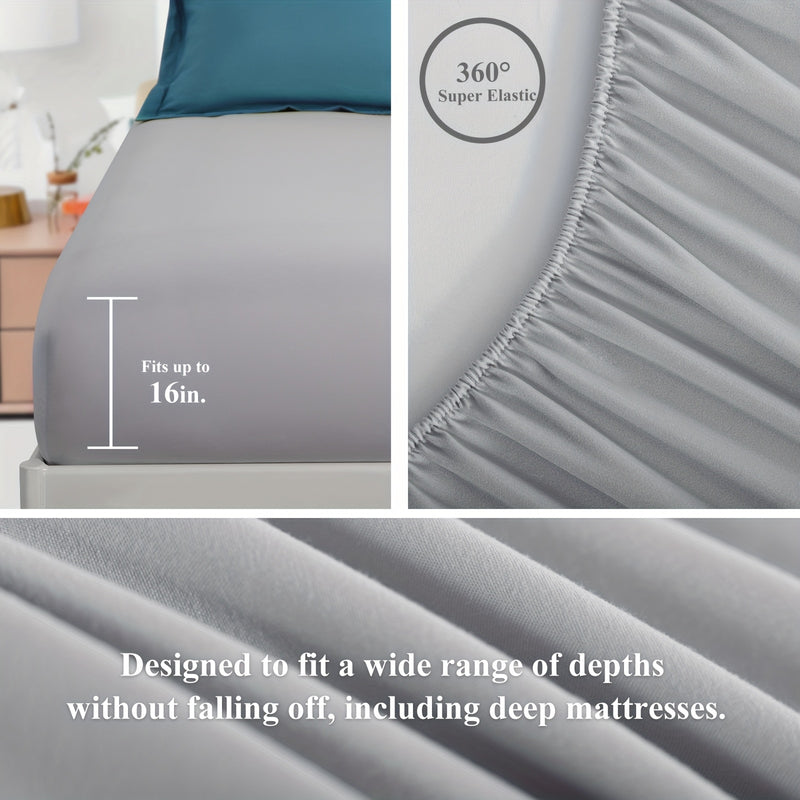 Luxurious Reversible Bedding Set Microfiber Bed in a Bag