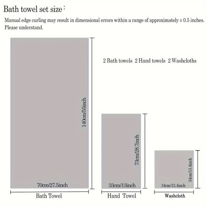 Luxury Cotton Bath Towel Set for Ultimate Comfort and Absorption