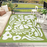 Reversible Outdoor Rug for Camping Beach Garden and Picnics