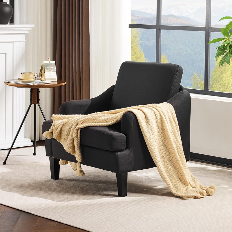 Mid Century Modern Upholstered Lounge Chair for Stylish Living