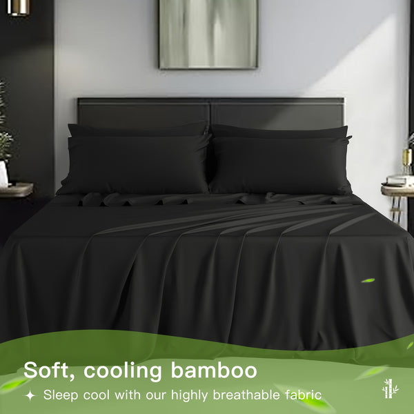 Luxury Bamboo Bed Sheets Set for Ultimate Comfort and Breathability
