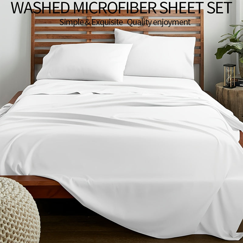 Luxury Microfiber Sheet Set for Ultimate Comfort and Style
