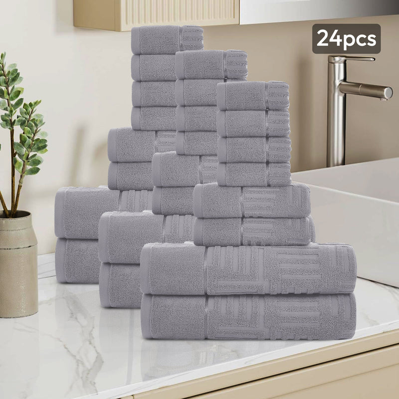 Premium Cotton Bath Towel Set for Ultimate Comfort and Absorbency