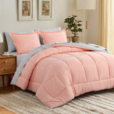 Luxurious Reversible Bedding Set Microfiber Bed in a Bag