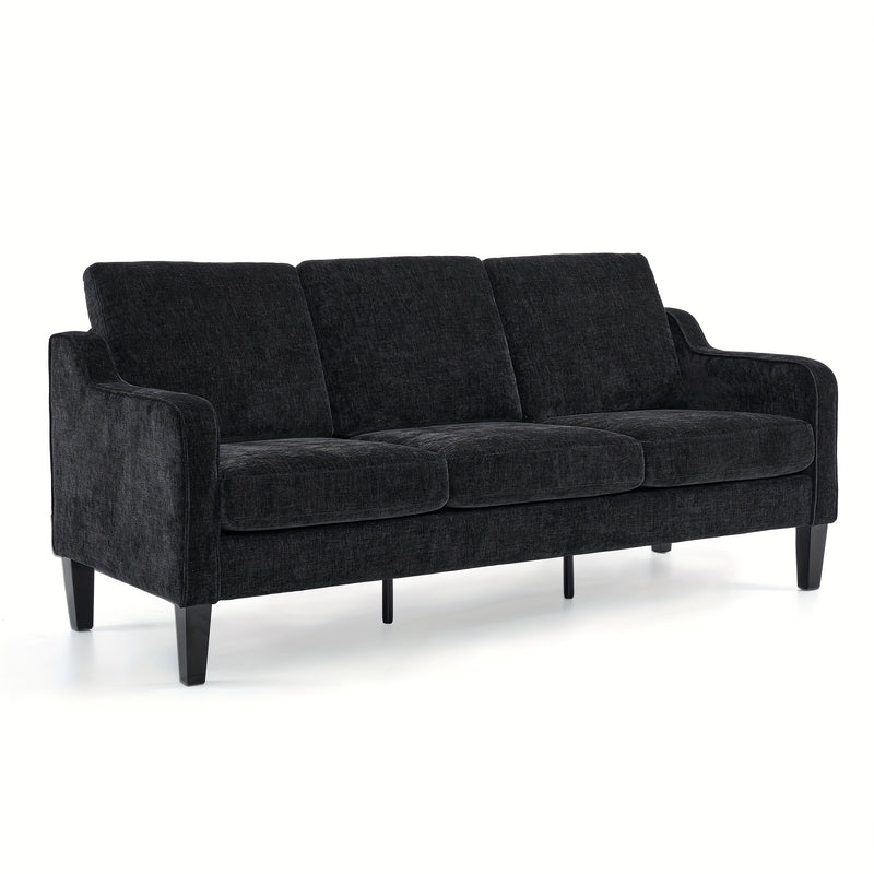 Bonnlo Comfy Chenille Sofa for Modern Living Room Spaces
