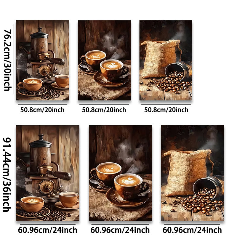 Mirrors and Frames/Exquisite Wooden Frame Canvas Art Poster Set for Home