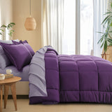 Luxurious Reversible Bedding Set Microfiber Bed in a Bag