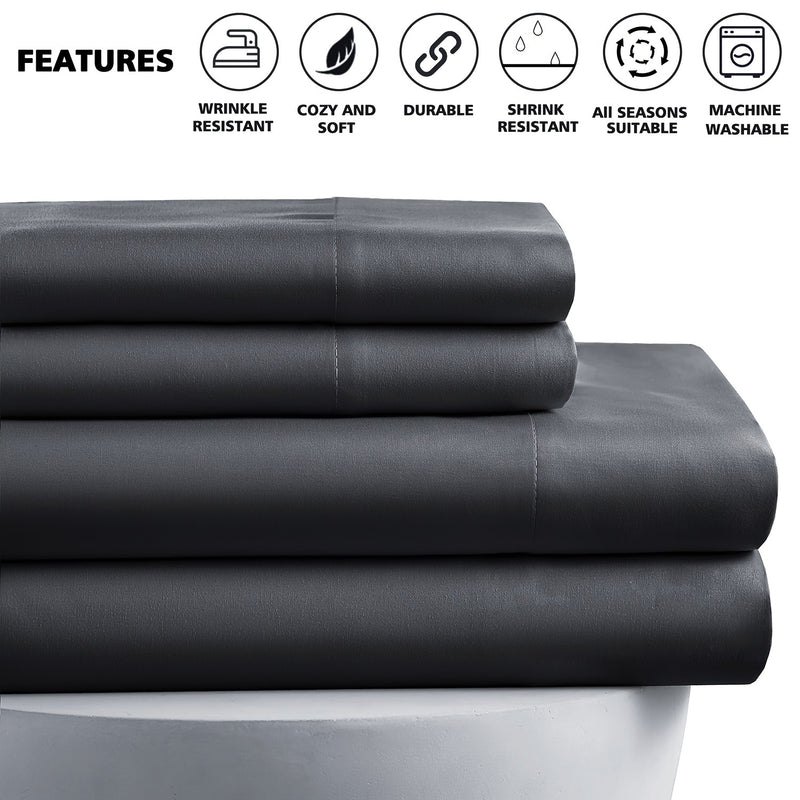 Luxury Microfiber Sheet Set for Ultimate Comfort and Style