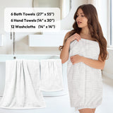 Premium Cotton Bath Towel Set for Ultimate Comfort and Absorbency