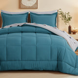 Luxurious Reversible Bedding Set Microfiber Bed in a Bag