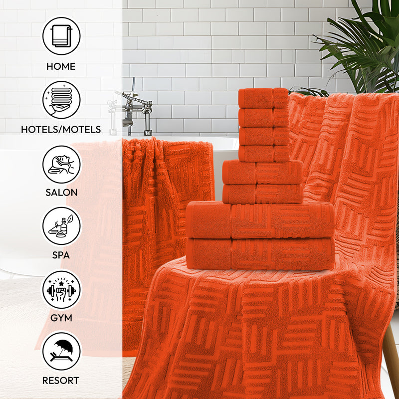 Premium Cotton Bath Towel Set for Ultimate Comfort and Absorbency