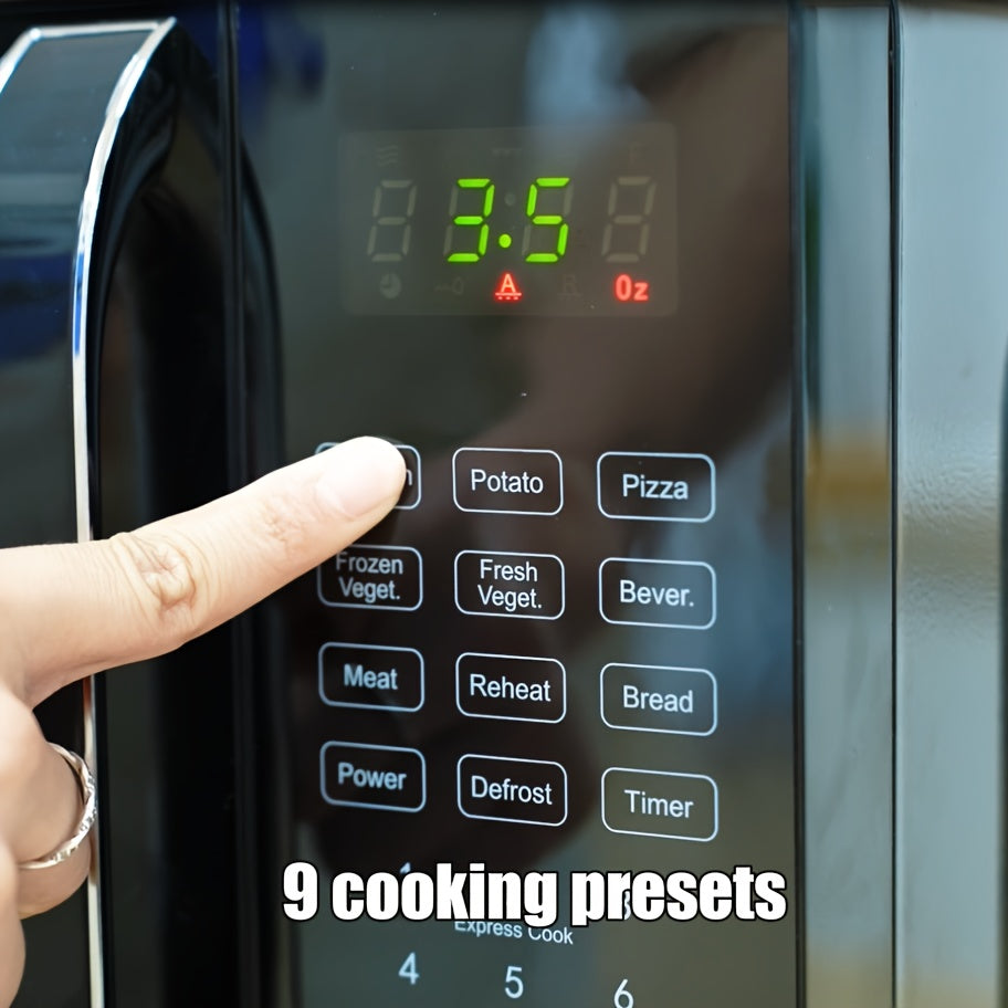 Candy Compact Microwave with 360 Degree Rotation and Rapid Heating