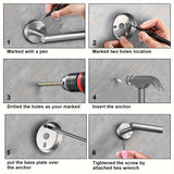 Modern 10 Piece Bathroom Accessory Set for Stylish Home Decor