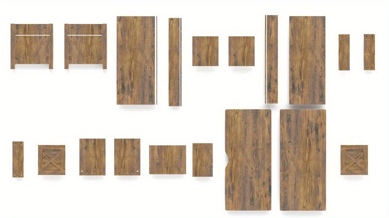 Farmhouse Lift Top Coffee Table with Hidden Storage Solutions