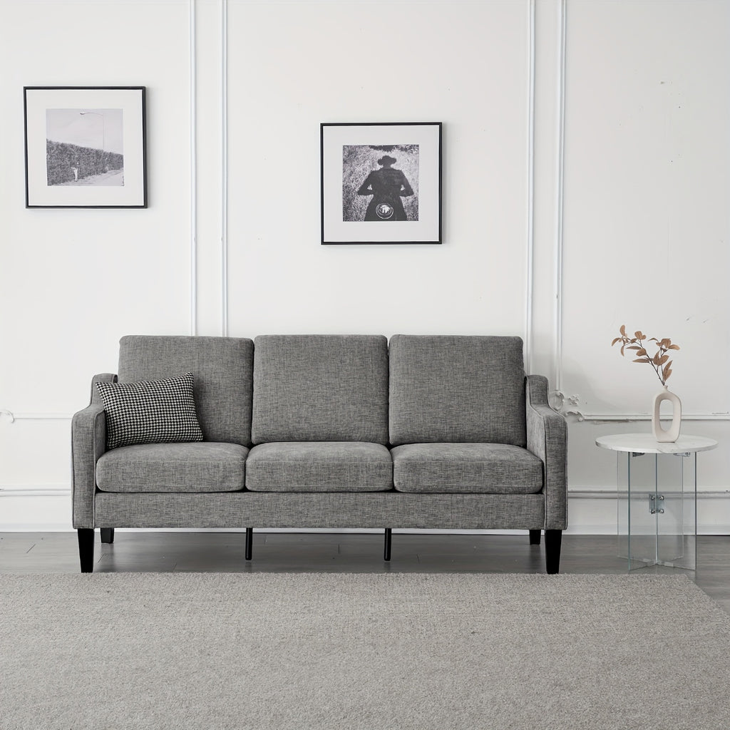 Bonnlo Comfy Chenille Sofa for Modern Living Room Spaces