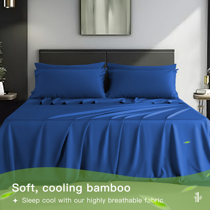 Luxury Bamboo Bed Sheets Set for Ultimate Comfort and Breathability