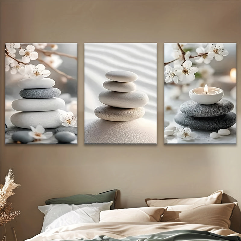 Mirrors and Frames/Modern Zen Canvas Wall Art for Stylish Home Decor