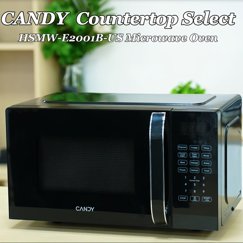 Candy Compact Microwave with 360 Degree Rotation and Rapid Heating