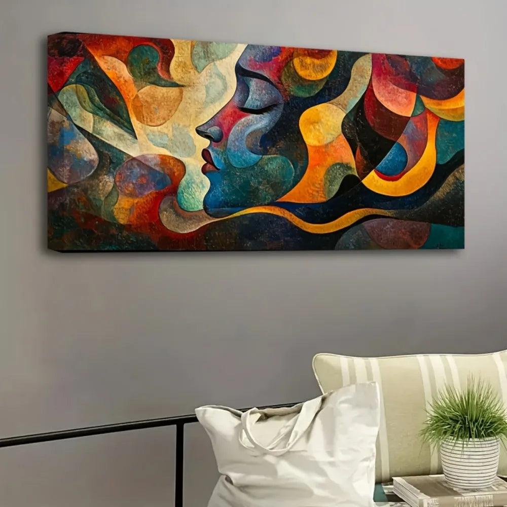 Mirrors and Frames/Elegant Abstract Canvas Wall Art for Living Rooms