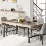 Farmhouse Rectangular Dining Table For Modern Dining Rooms