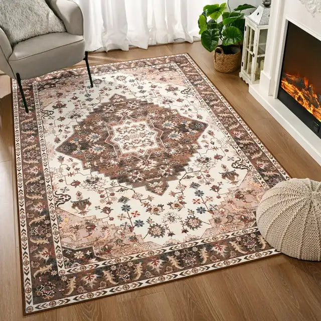 Soft Boho Rug For Living Room And Bedroom Persian Vintage