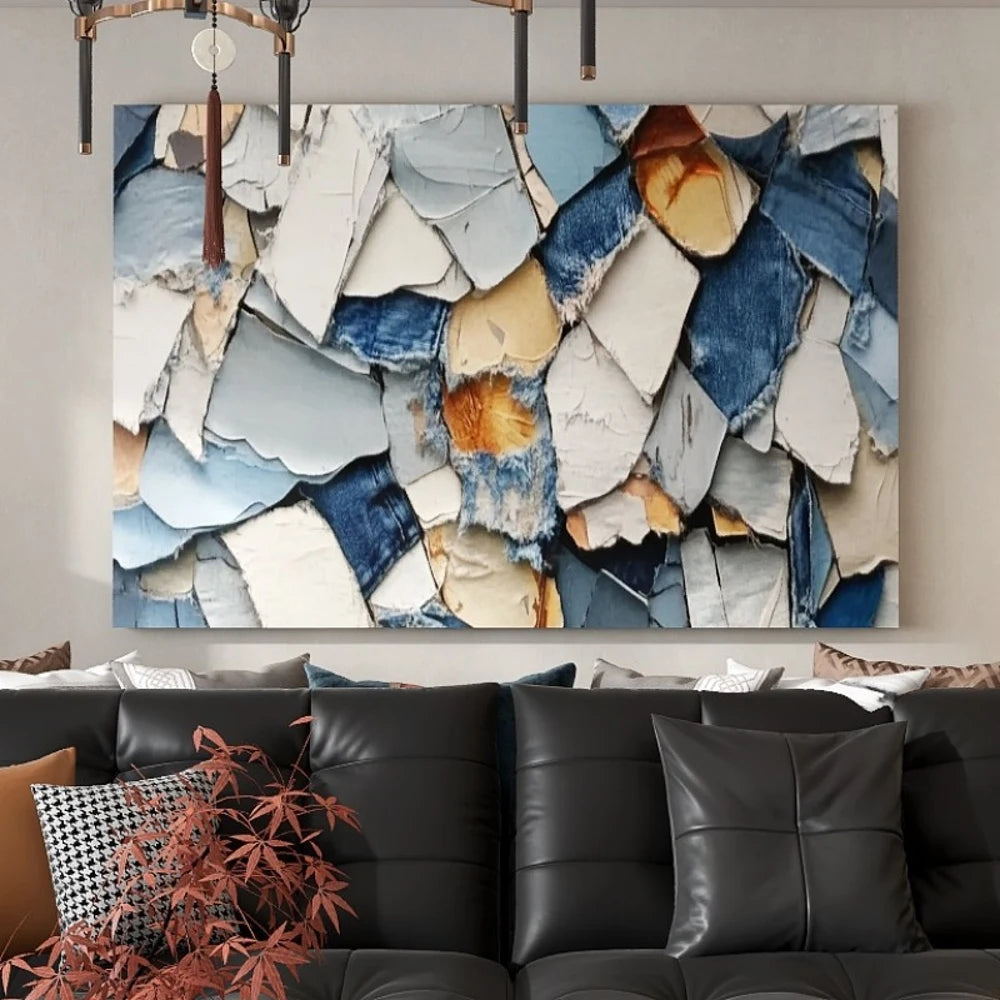 Mirrors and frames Canvas Wall Art With Wood Frame