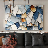 Mirrors and frames Canvas Wall Art With Wood Frame