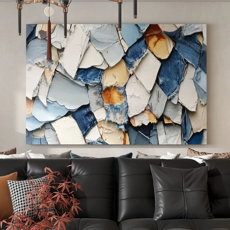 Mirrors and frames Canvas Wall Art With Wood Frame