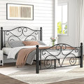 Heavy Duty Metal Bed Frame With Headboard And Footboard