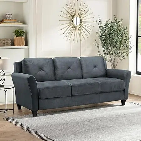 Lifestyle Solutions Harrington Sofa Modern L Shaped