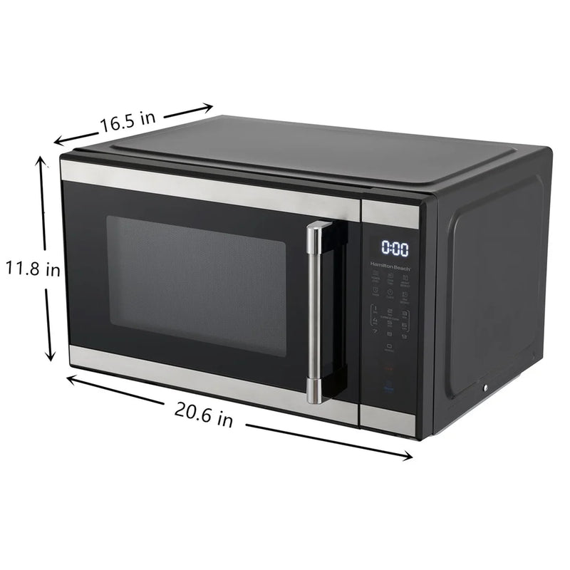 1000W Countertop Microwave With Touchpad And Sensor Cooking
