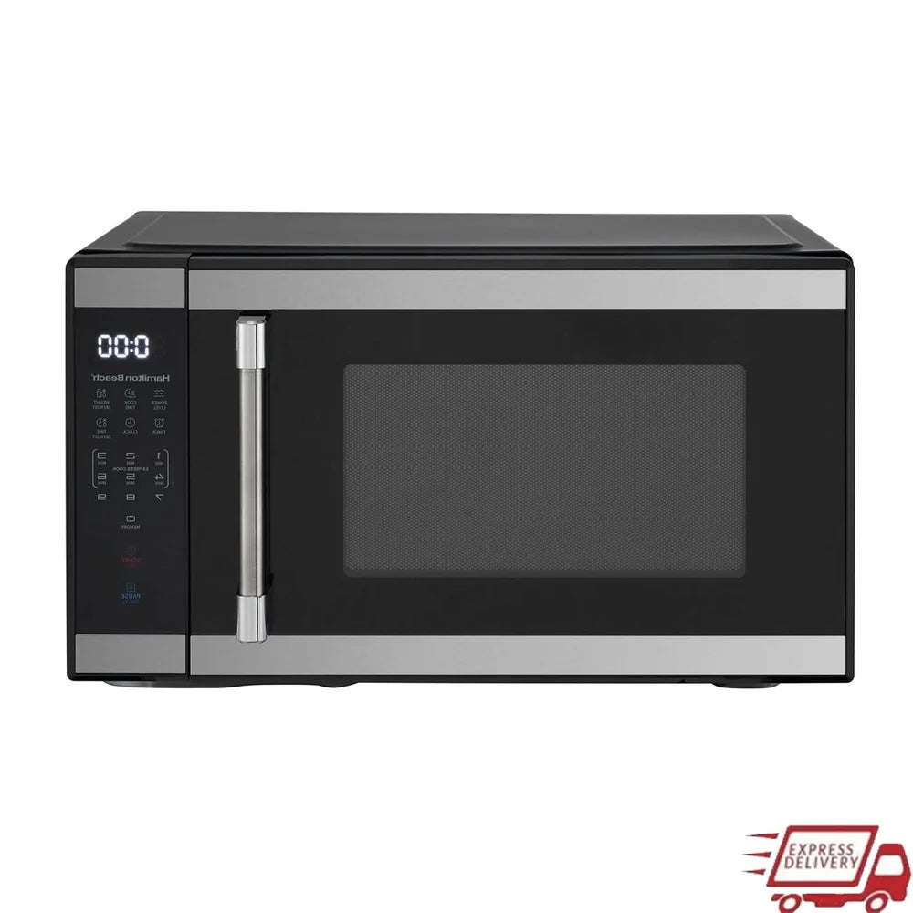 1000W Countertop Microwave With Touchpad And Sensor Cooking