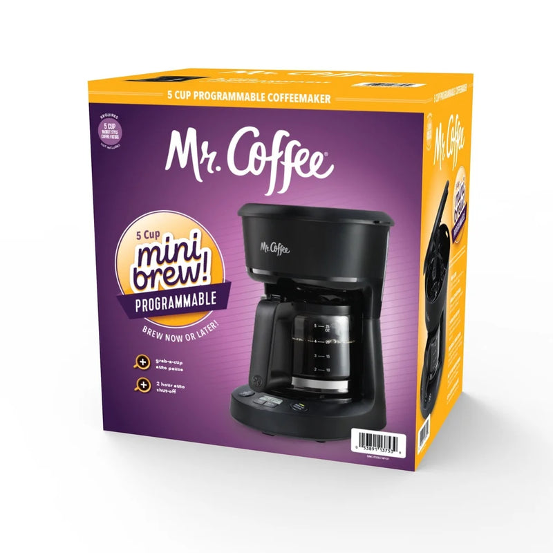 Programmable Coffee Maker With Auto Pause Easy Pour Carafe