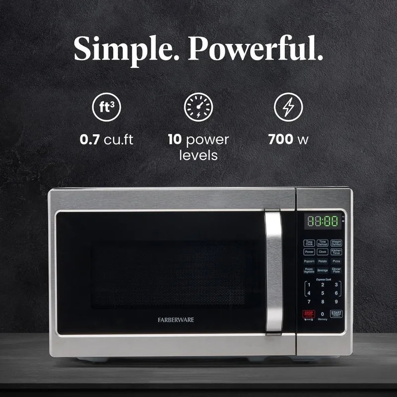 Farberware Countertop Microwave Oven With Child Lock