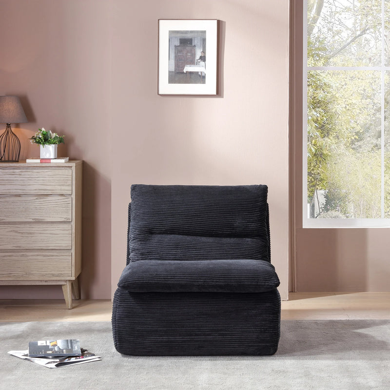 Modern accent chair for comfortable living room seating
