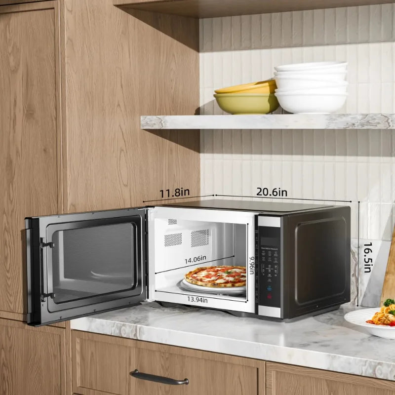 Hamilton Beach Countertop Microwave Oven Stainless Steel