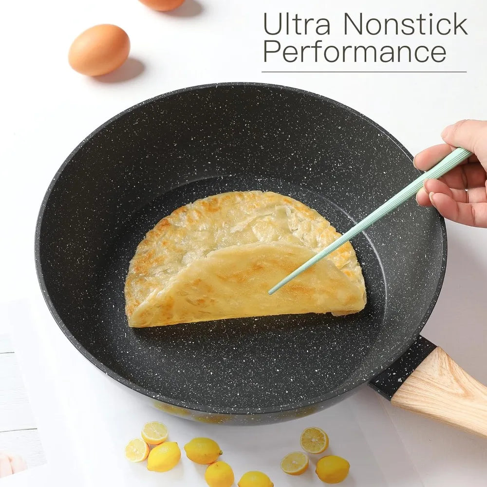 Nonstick Pots And Pans Set 16 Piece Cookware Collection