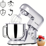Cheftronic Tilt Head Stand Mixer 650W 6 Speed US Frother
