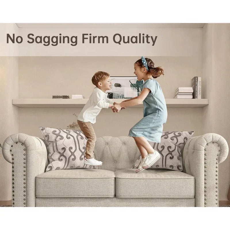 Elegant Chesterfield Tufted Sofa Set For Pet Owners