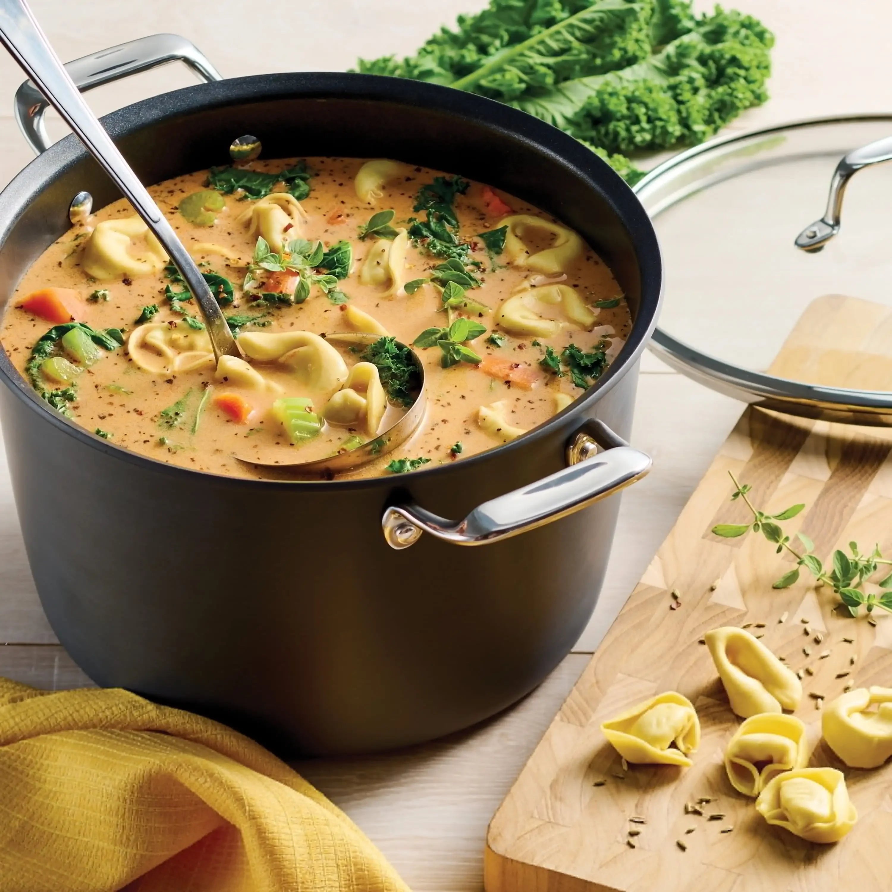 Tramontina Nonstick Stock Pot Hard Anodized Aluminum