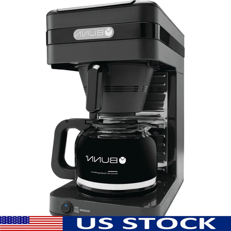 Fast Brew Drip Coffee Maker With Drip Free Stainless Carafe