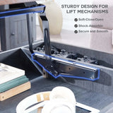 Rustic Lift Top Coffee Table With Barn Door Storage