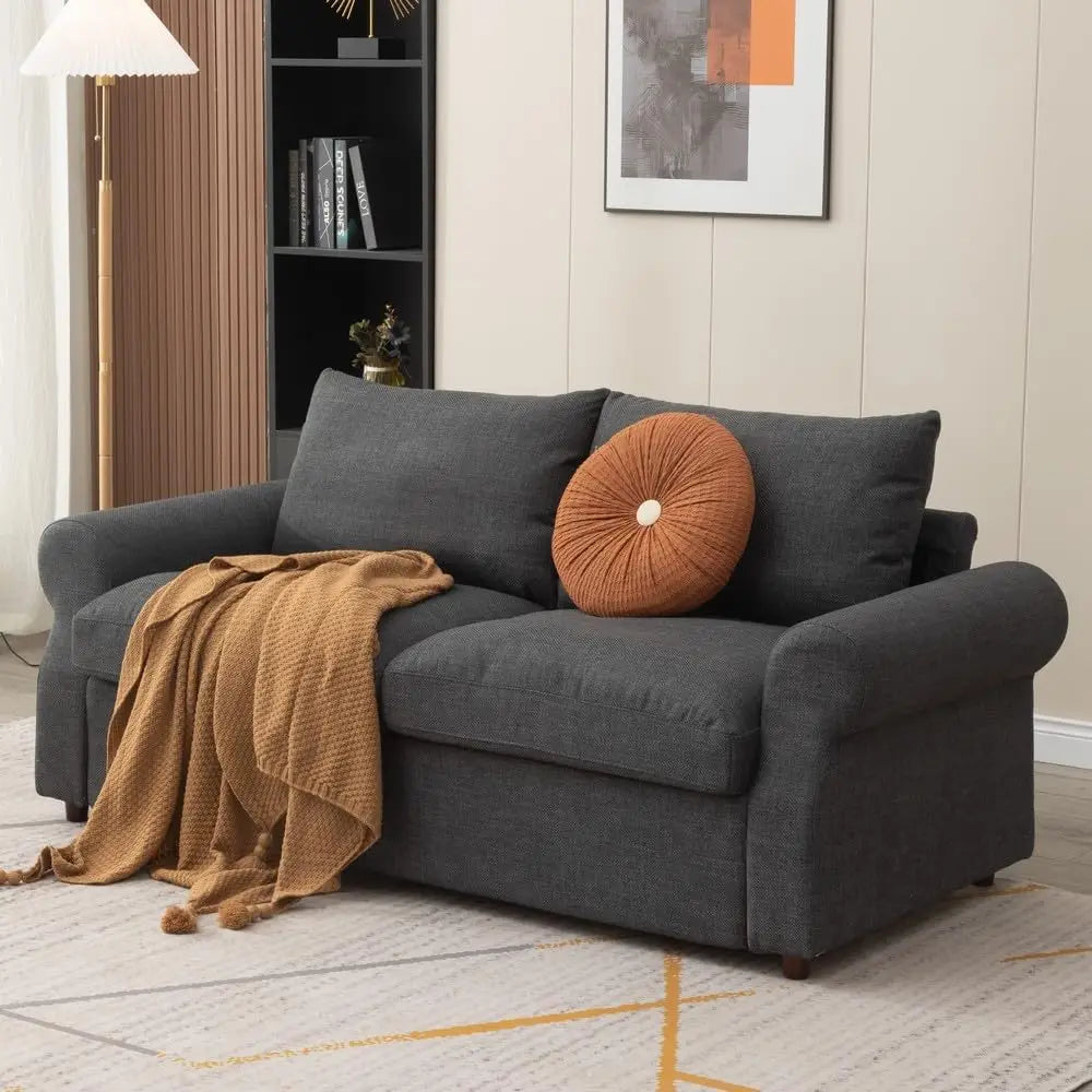 Modern Storage Loveseat Sofa for Living Room Office