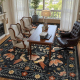 Washable Boho Style Rug Non Slip for Living Room Dining