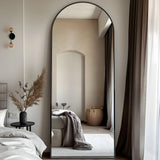 Rectangle Floor Mirror With Stand For Bedroom Living Room