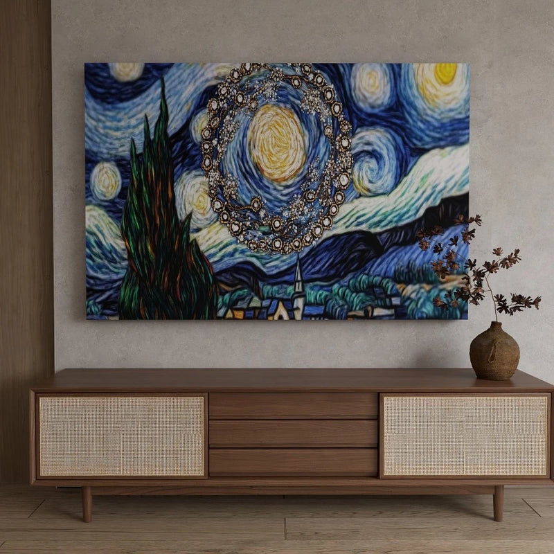 Mirrors and Frames/Pine Canvas Wall Art Gift For Birthday And Home Decor