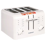 Compact Toaster With High Lift Dual Control Bagel Settings