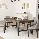 Farmhouse Rectangular Dining Table For Modern Dining Rooms