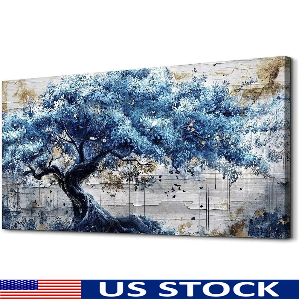Abstract Tree Canvas Art Giclee Ready to Hang Home Decor